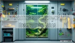 integrating safe handling and observation areas integrating safe handling and observation areas