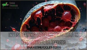 investigating viper venom's role in haemodynamic effects