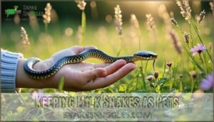 keeping milk snakes as pets