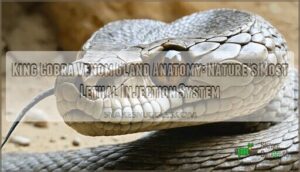 king cobra venom gland anatomy