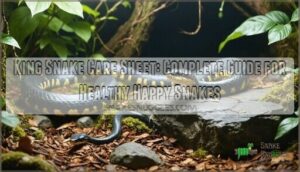 king snake care sheet detailed