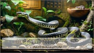 king snake feeding and diet