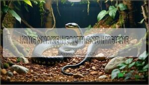 king snake health and hygiene