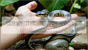 king snake temperament and health