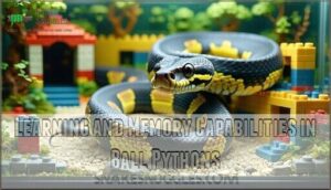 learning and memory capabilities in ball pythons