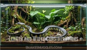 length and width considerations