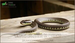 length relative to weight