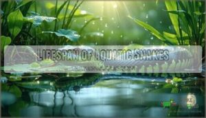lifespan of aquatic snakes