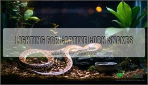 lighting for captive corn snakes