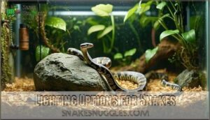 lighting options for snakes