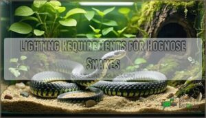 lighting requirements for hognose snakes