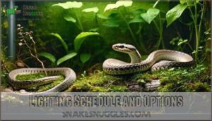 lighting schedule and options