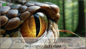 limitations of snake vision