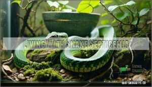 living with snake septicemia