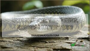 lumps on my snakes body