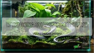 maintaining boa constrictor health