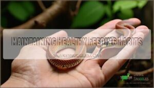 maintaining healthy feeding habits