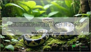 maintaining optimal snake health