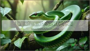 maintaining snake health