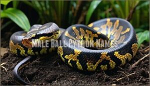 male ball python names