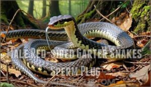 male red-sided garter snakes' sperm plug