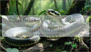male snakes' hemipenes and their function