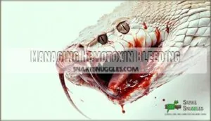 managing hemotoxin bleeding managing hemotoxin bleeding