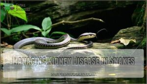 managing kidney disease in snakes