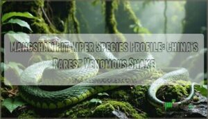mangshan pit viper species profile and photos