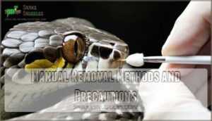 manual removal methods and precautions