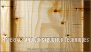 materials and construction techniques