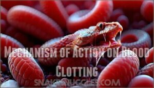mechanism of action on blood clotting