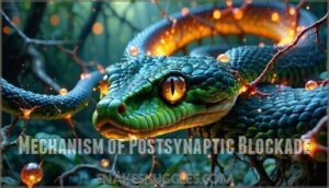 mechanism of postsynaptic blockade