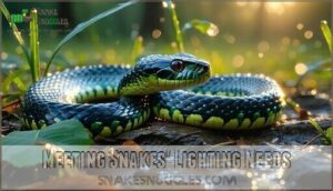 meeting snakes' lighting needs