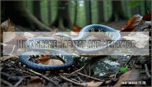 milk snake habitat and behavior