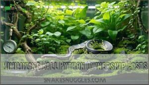 minimizing ball python ownership costs