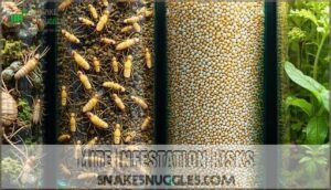 mite infestation risks