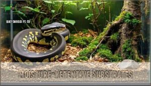 moisture-retentive substrates