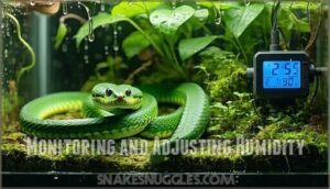 monitoring and adjusting humidity