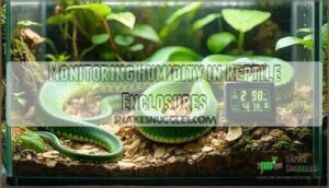 monitoring humidity in reptile enclosures