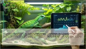 monitoring humidity levels regularly