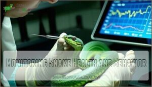 monitoring snake health and behavior