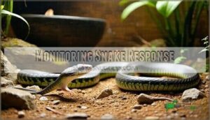 monitoring snake response