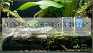 monitoring temperature and humidity