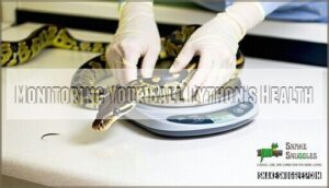 monitoring your ball python's health