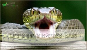 monitoring your snake's health