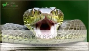 monitoring your snake's health monitoring your snake's health