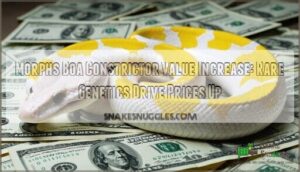 morphs boa constrictor value increase