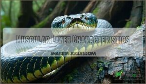 muscular layer characteristics