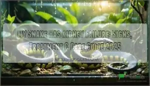 my snake has kidney failure my snake has kidney failure